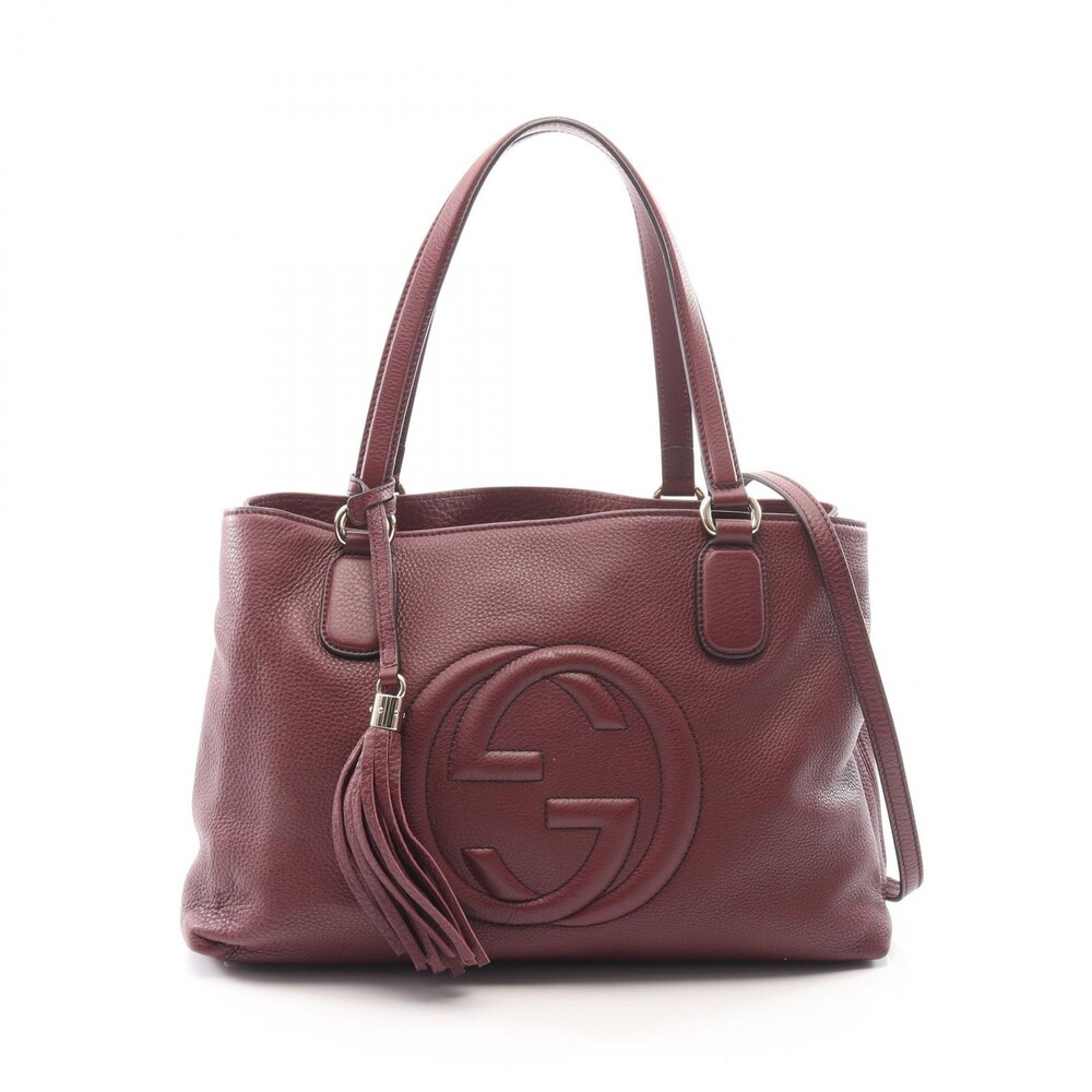 Gucci Soho Interlocking G Shoulder Tote #300193G11B
